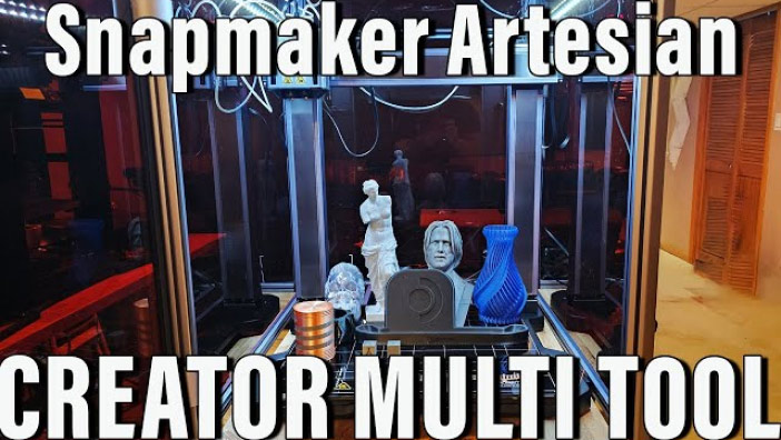 Uncovering the Unbelievable Power of the NEW Snapmaker Artesian 3D Printer!