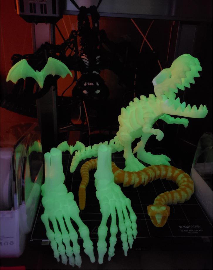 3D-Printed Spooks for a Charity Trunk-or-Treat