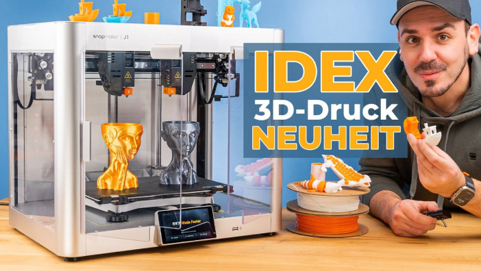 Snapmaker J1 | IDEX 3D Drucker jetzt SCHNELL & EINFACH!